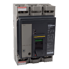 Schneider Electric Molded Case Circuit Breaker; 3-Pole; 800A; 600VAC; 65kA @ 480VAC; Lugs - Both Ends; UL 489
